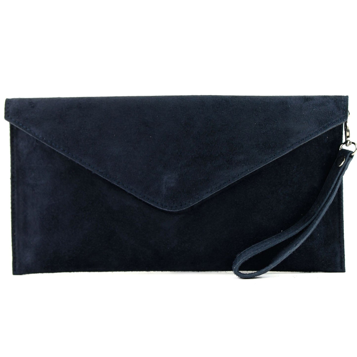 modamoda de - T106 - ital Clutch Abendtasche aus Wildleder