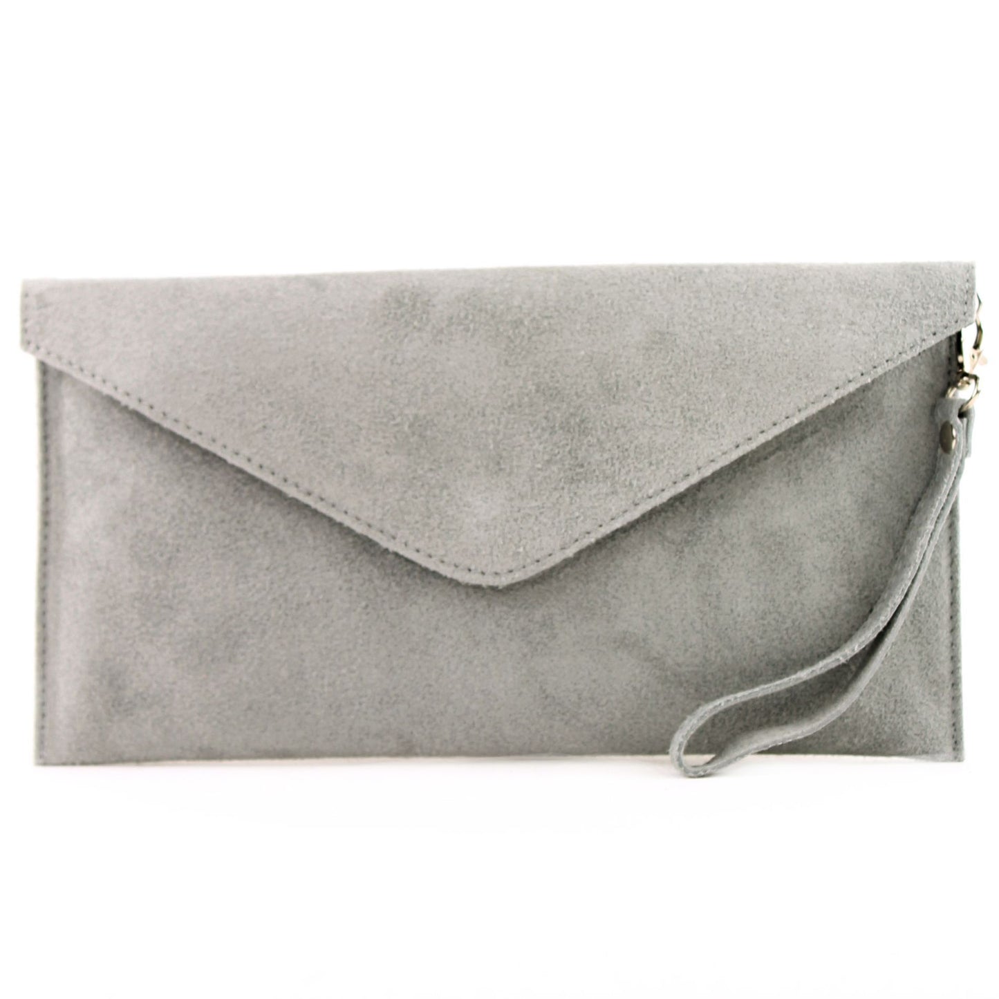 modamoda de - T106 - ital Clutch Abendtasche aus Wildleder