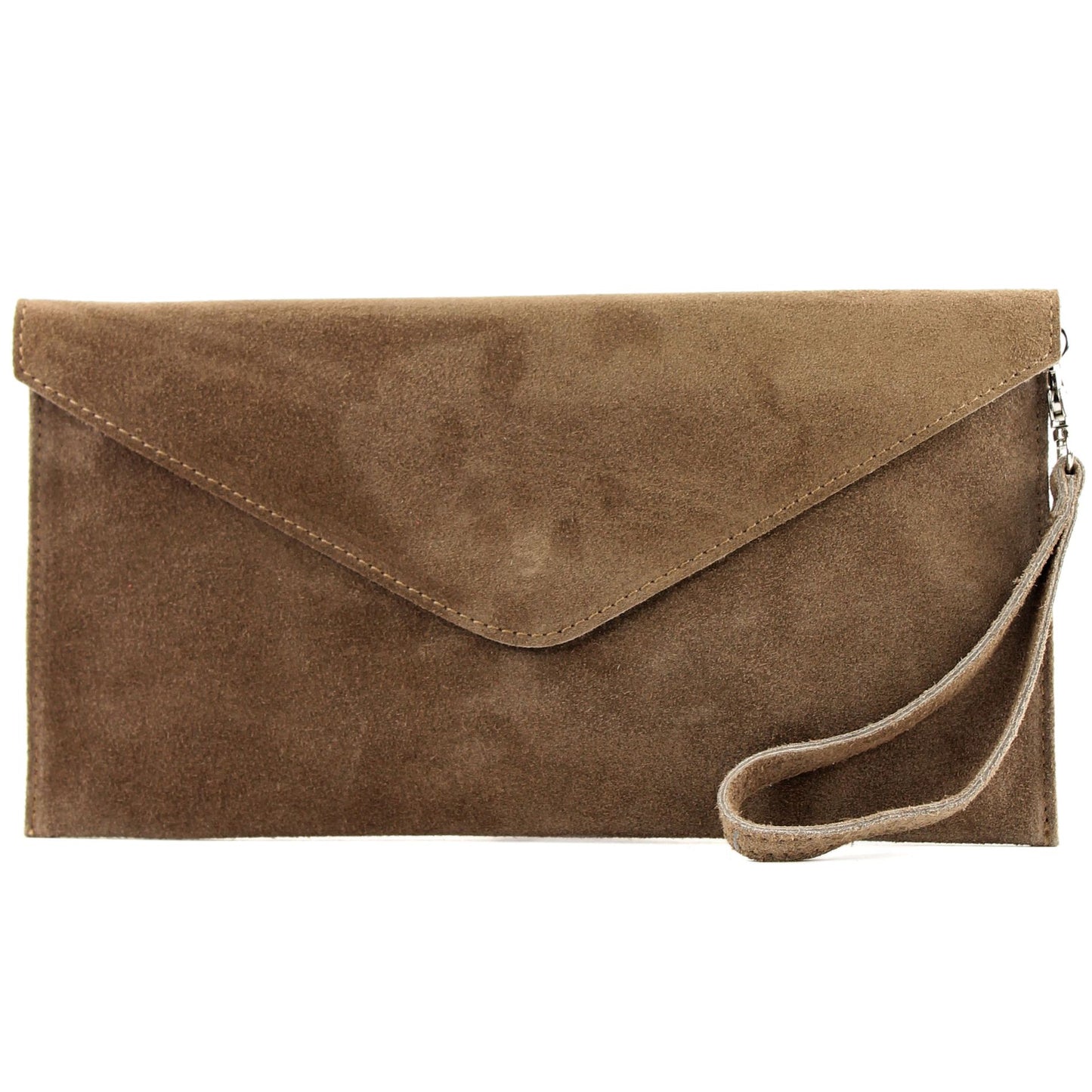 modamoda de - T106 - ital Clutch Abendtasche aus Wildleder