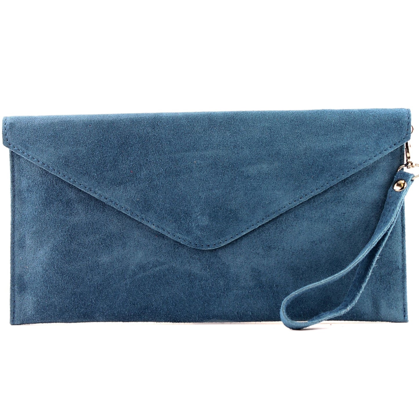 modamoda de - T106 - ital Clutch Abendtasche aus Wildleder