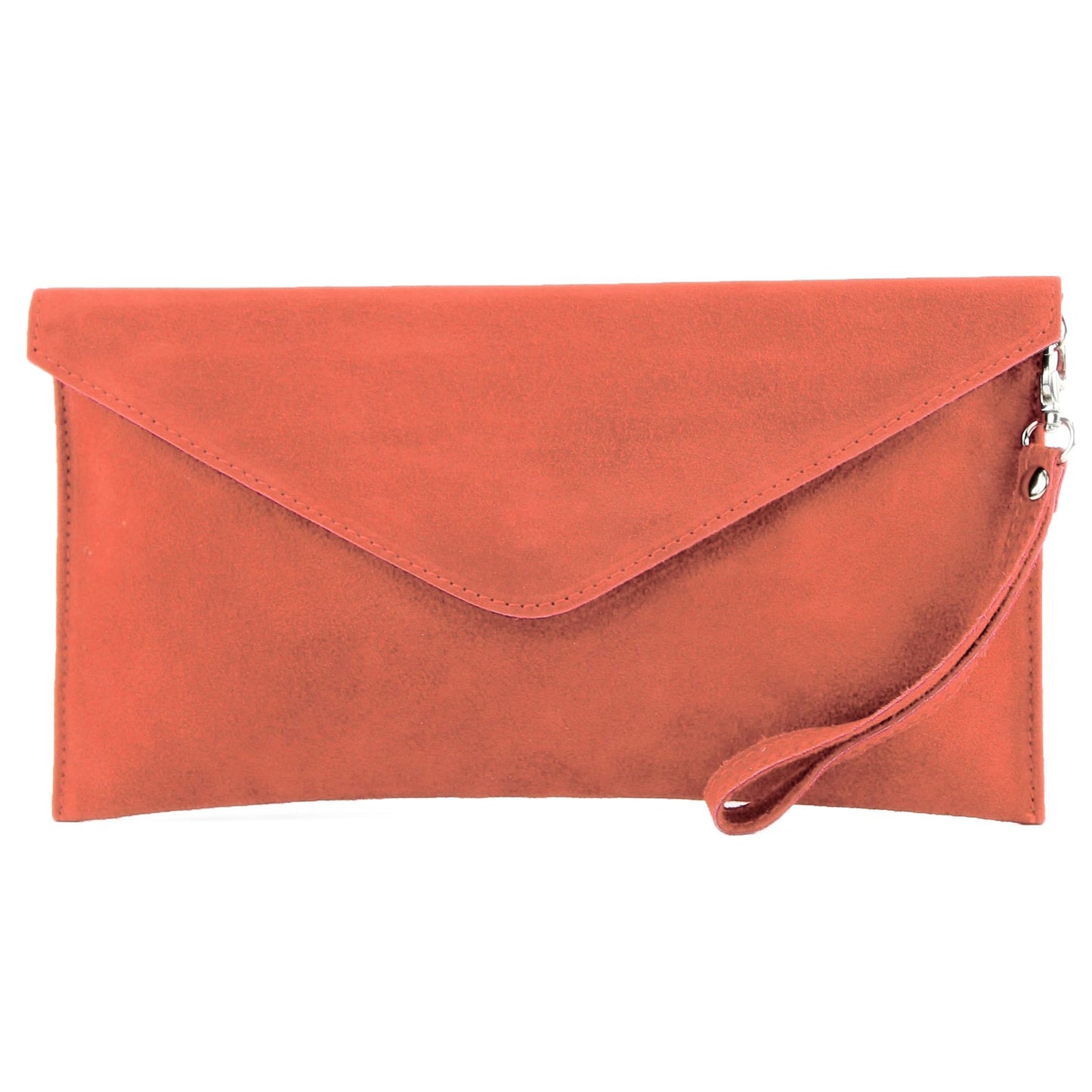 modamoda de - T106 - ital Clutch Abendtasche aus Wildleder