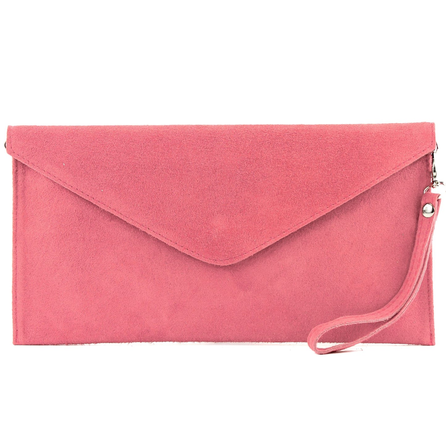 modamoda de - T106 - ital Clutch Abendtasche aus Wildleder