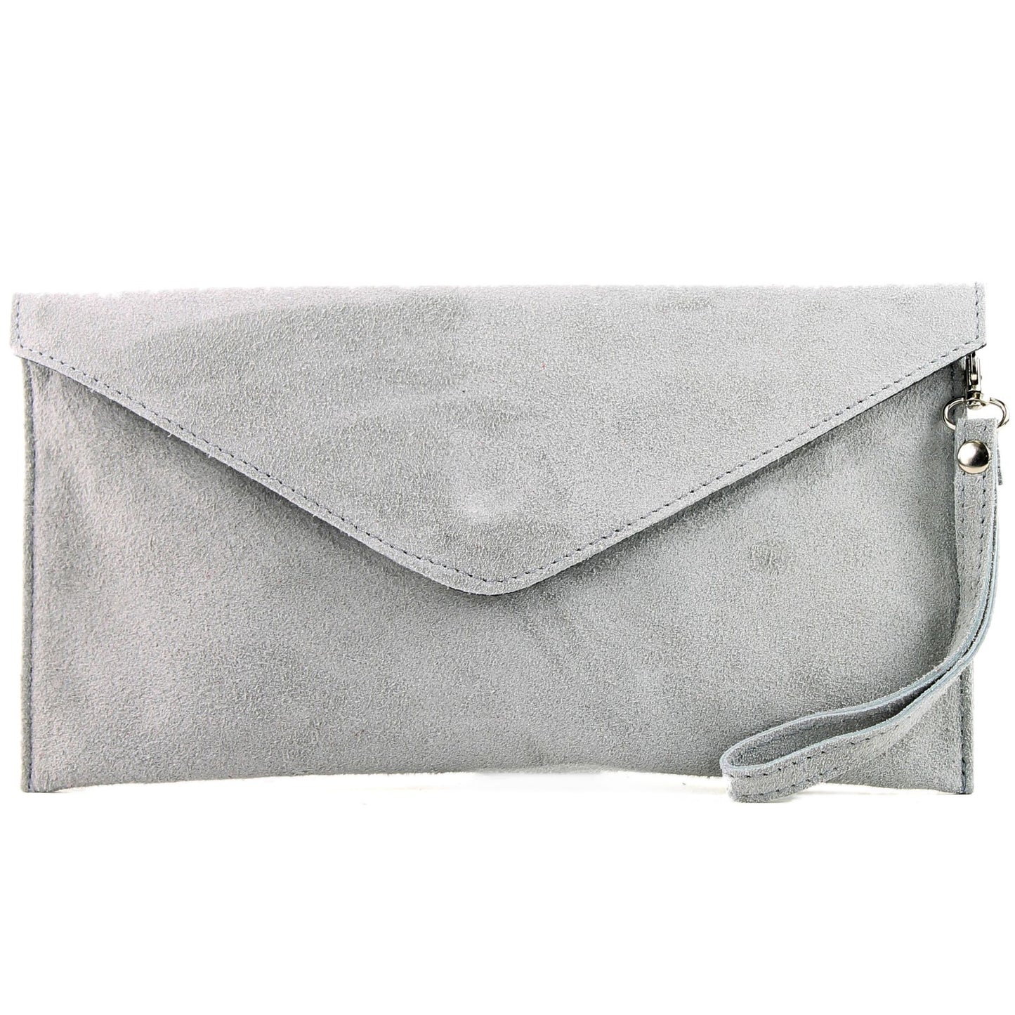 modamoda de - T106 - ital Clutch Abendtasche aus Wildleder