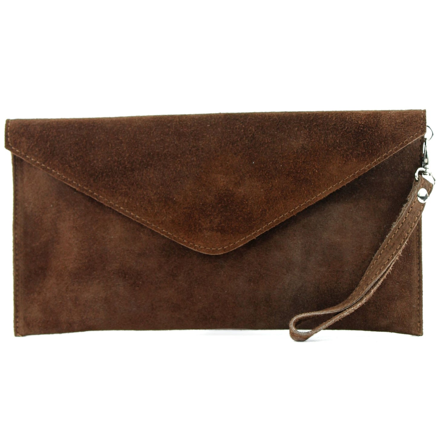 modamoda de - T106 - ital Clutch Abendtasche aus Wildleder