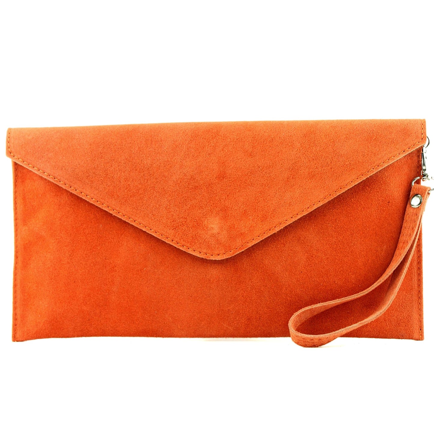 modamoda de - T106 - ital Clutch Abendtasche aus Wildleder