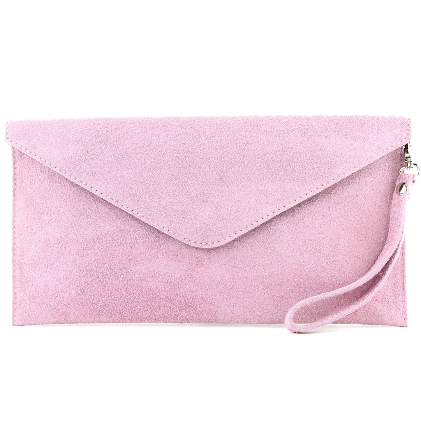 modamoda de - T106 - ital Clutch Abendtasche aus Wildleder