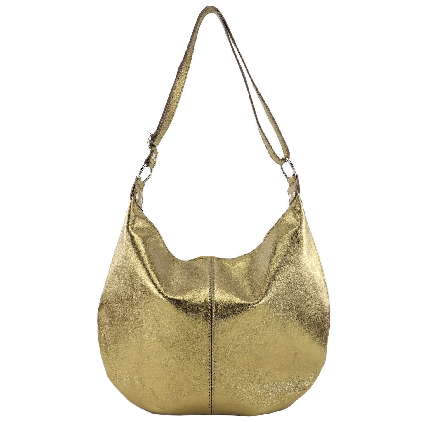 modamoda de - T123 - ital Umhängetasche Schultertasche Wildleder