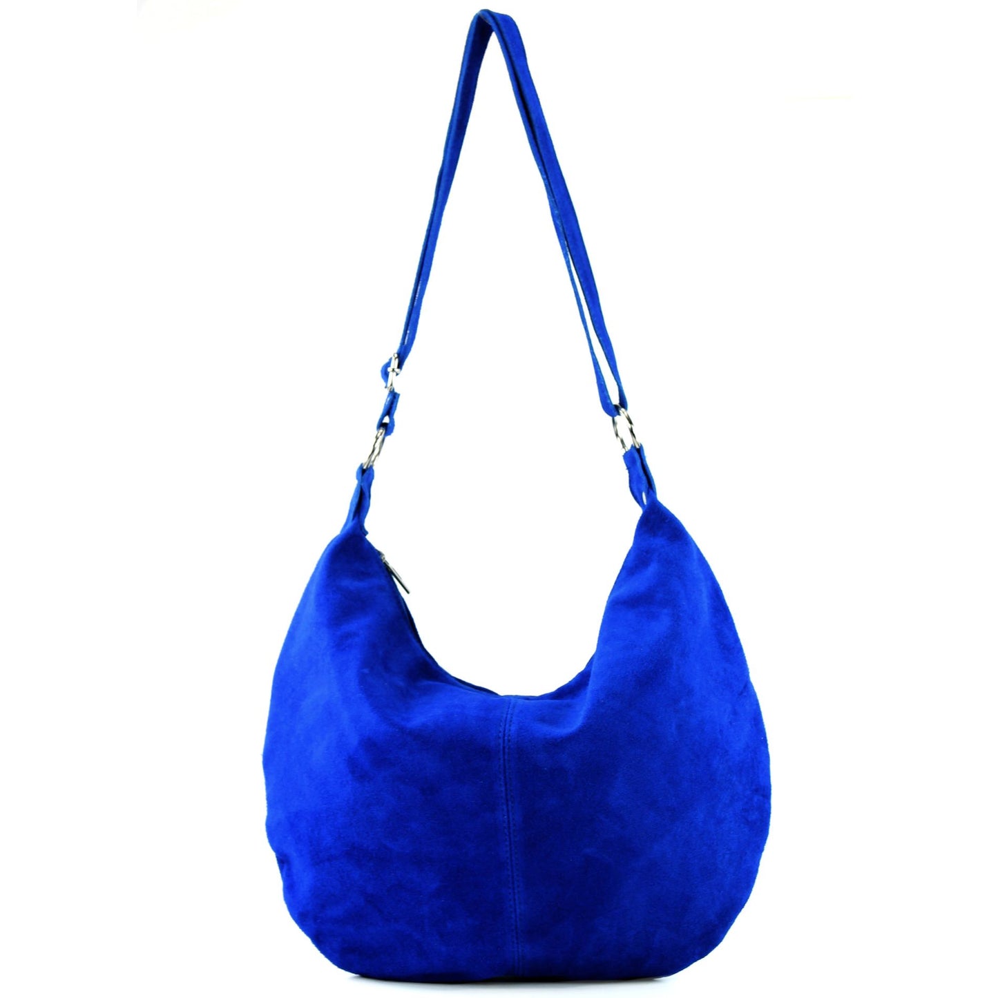 modamoda de - T123 - ital Umhängetasche Schultertasche Wildleder