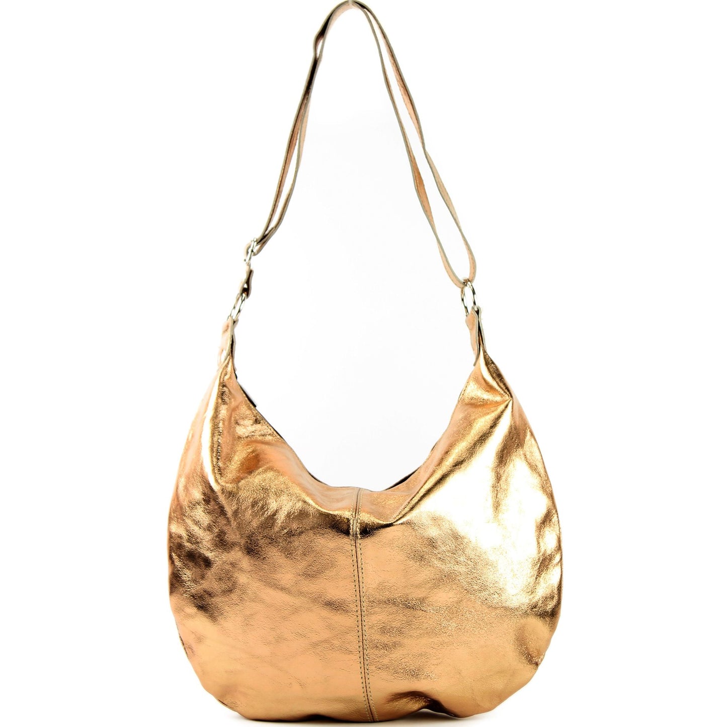 modamoda de - T123 - ital Umhängetasche Schultertasche Wildleder