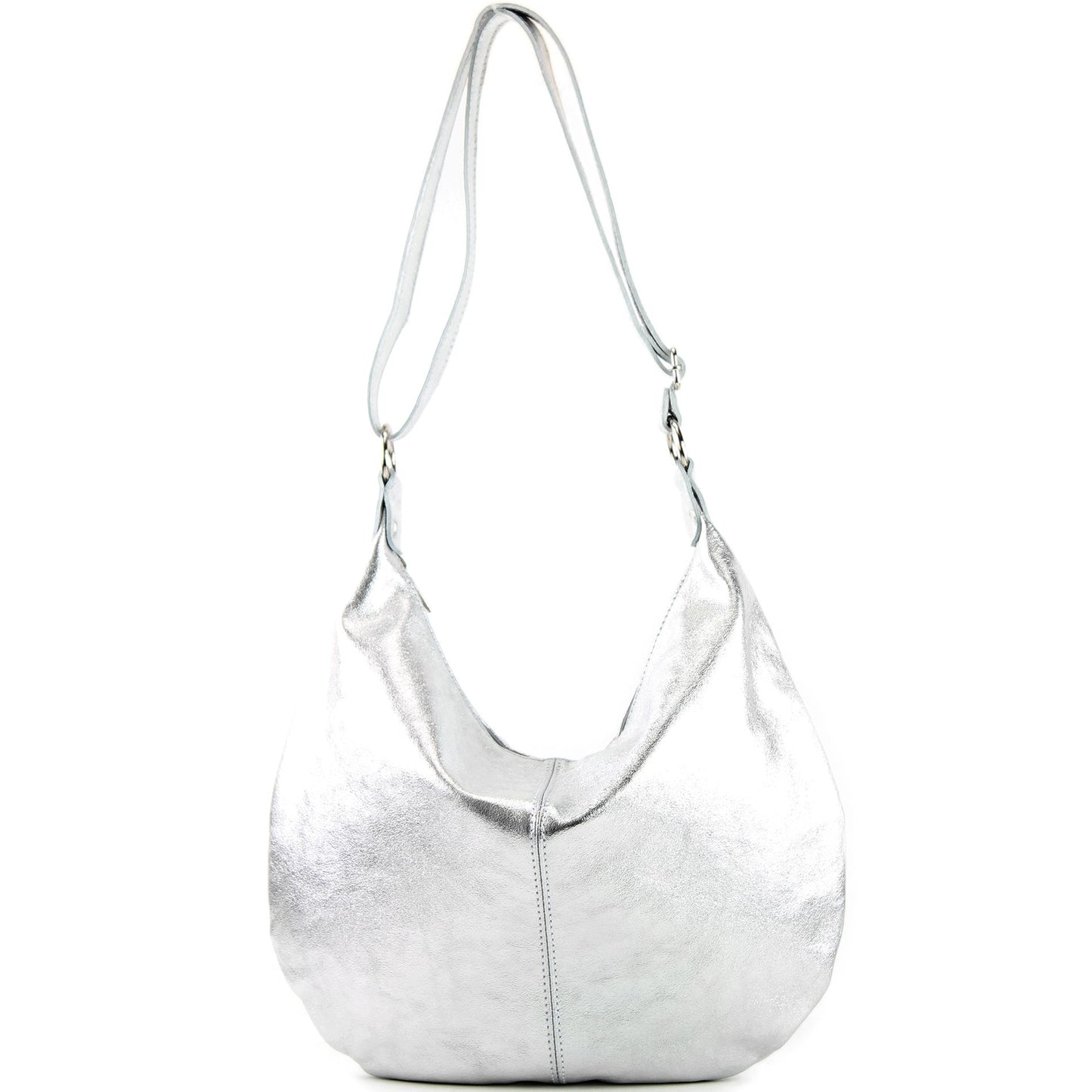 modamoda de - T123 - ital Umhängetasche Schultertasche Wildleder