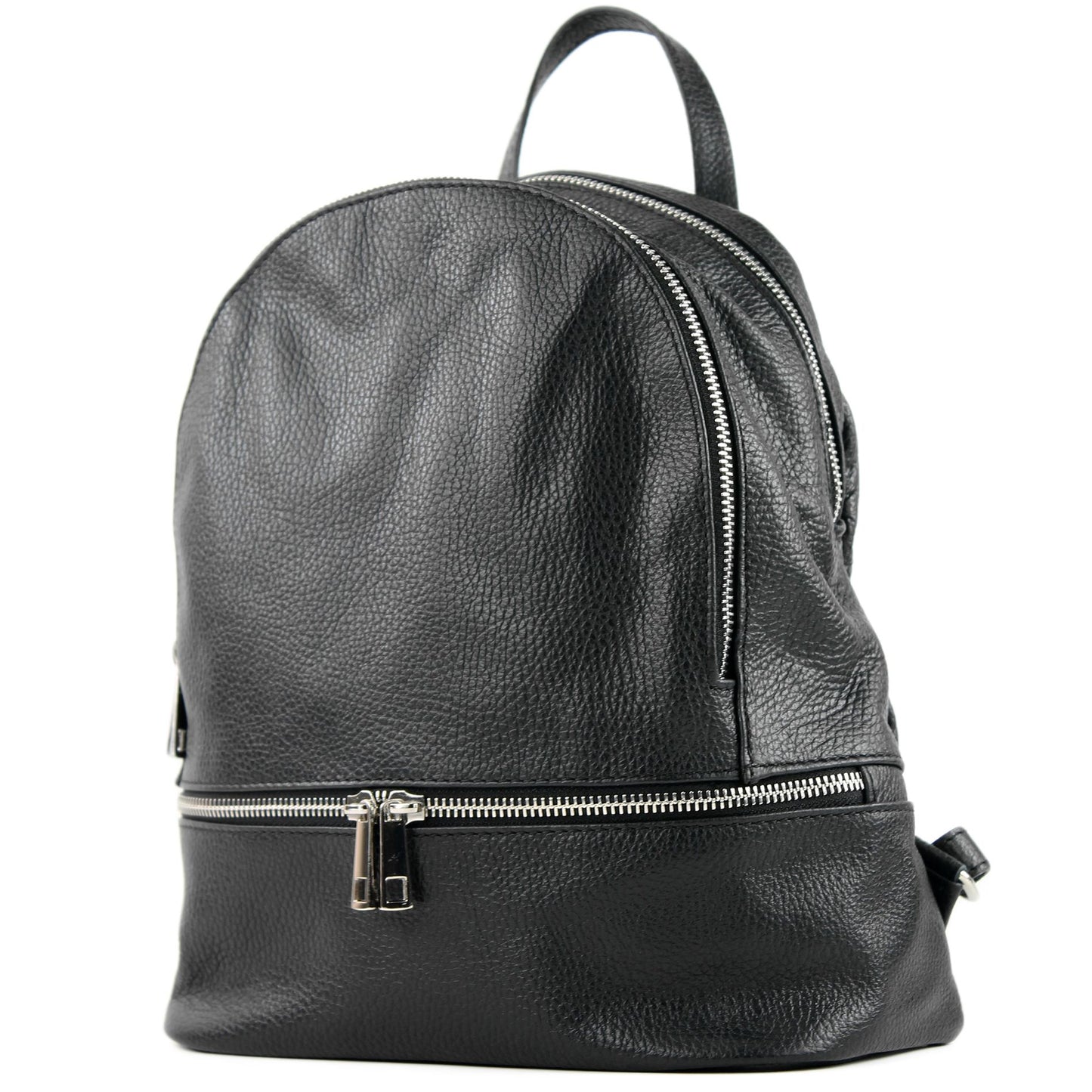 modamoda de - T137 Leder - ital Damen Rucksack Leder oder Nappaleder