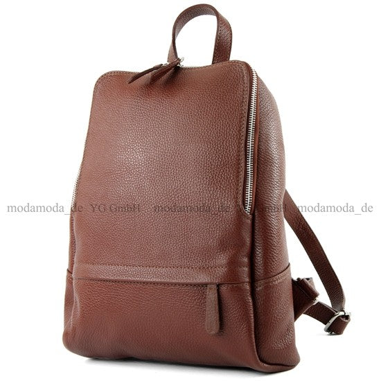 modamoda de T138 Damen Leder Rucksack Handtasche handmade in Italy