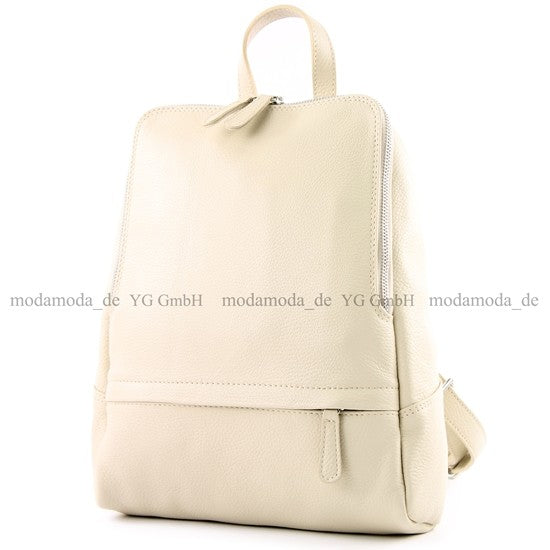 modamoda de T138 Damen Leder Rucksack Handtasche handmade in Italy