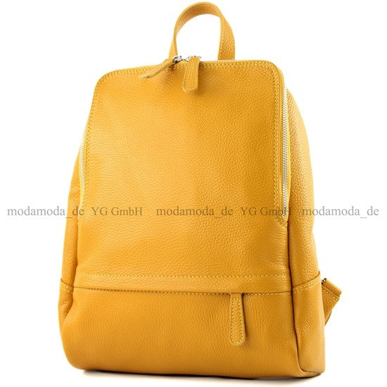 modamoda de T138 Damen Leder Rucksack Handtasche handmade in Italy