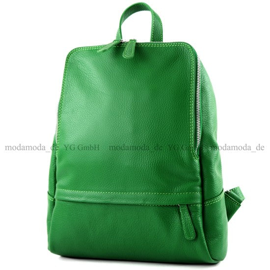 modamoda de T138 Damen Leder Rucksack Handtasche handmade in Italy