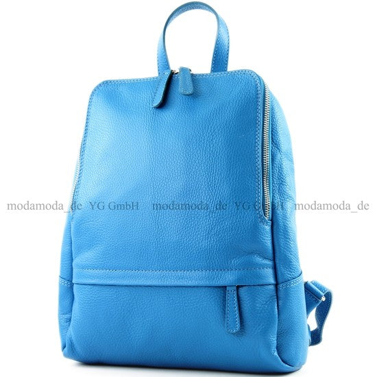 modamoda de T138 Damen Leder Rucksack Handtasche handmade in Italy
