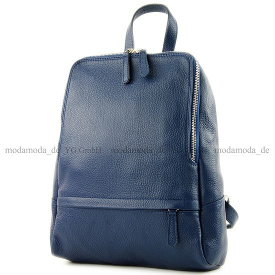modamoda de T138 Damen Leder Rucksack Handtasche handmade in Italy