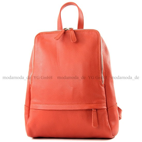 modamoda de T138 Damen Leder Rucksack Handtasche handmade in Italy