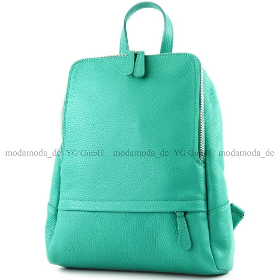 modamoda de T138 Damen Leder Rucksack Handtasche handmade in Italy