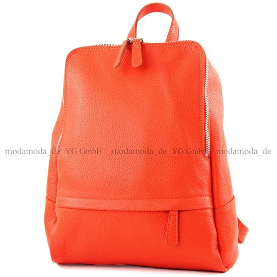 modamoda de T138 Damen Leder Rucksack Handtasche handmade in Italy