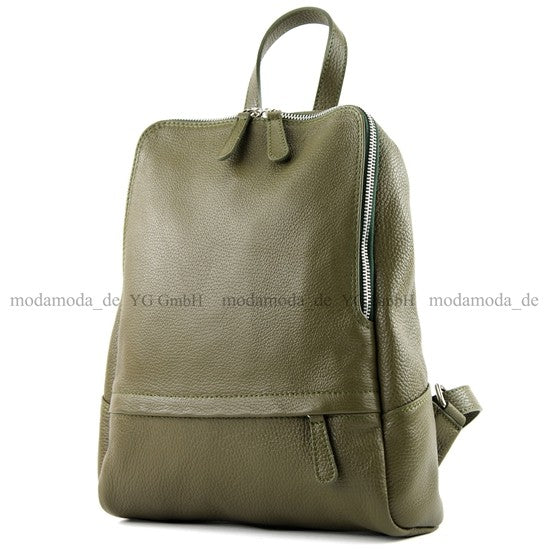 modamoda de T138 Damen Leder Rucksack Handtasche handmade in Italy