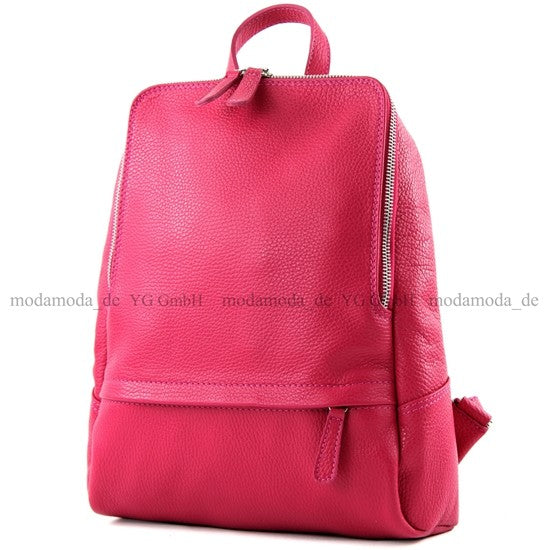 modamoda de T138 Damen Leder Rucksack Handtasche handmade in Italy