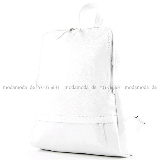 modamoda de T138 Damen Leder Rucksack Handtasche handmade in Italy