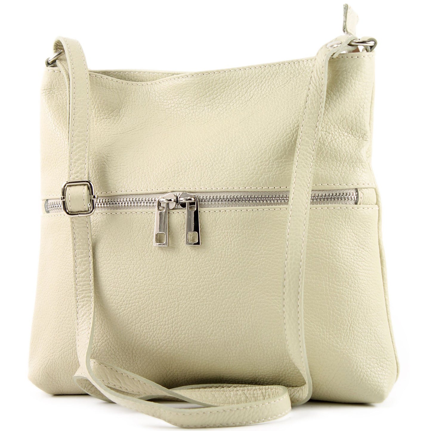 modamoda de T144 Damen Leder Umhängetasche Schultertasche Messenger bag handmade in Italy