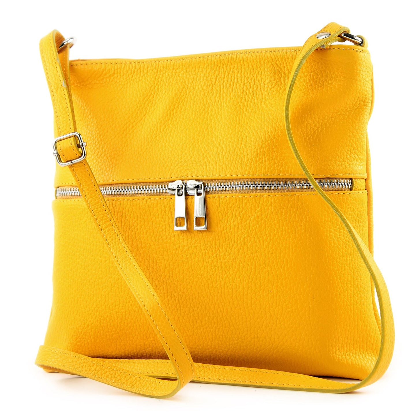 modamoda de T144 Damen Leder Umhängetasche Schultertasche Messenger bag handmade in Italy