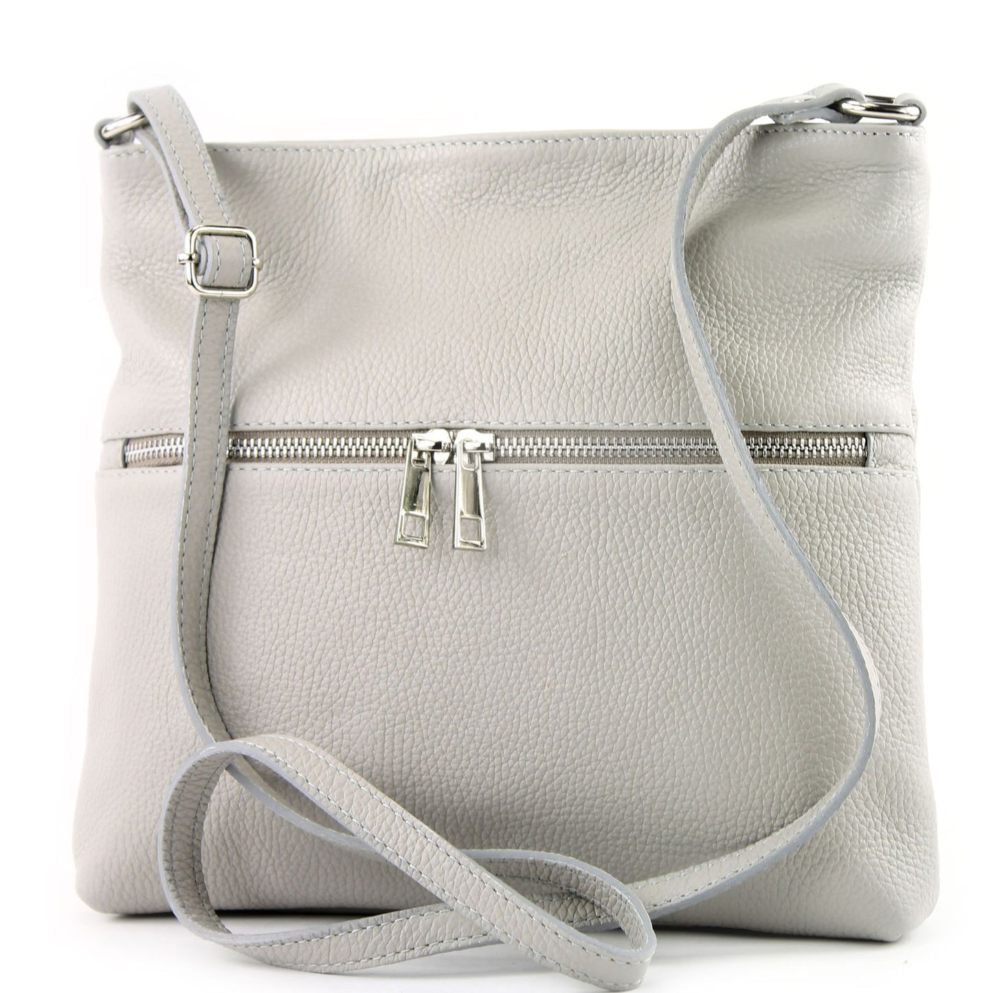modamoda de T144 Damen Leder Umhängetasche Schultertasche Messenger bag handmade in Italy
