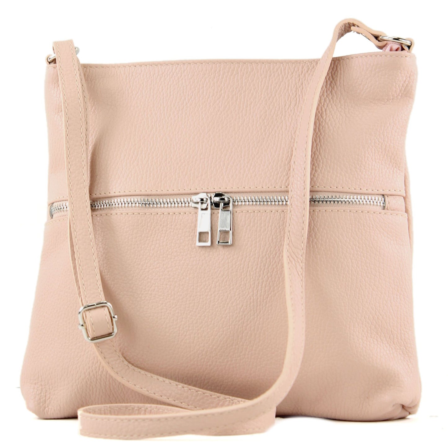 modamoda de T144 Damen Leder Umhängetasche Schultertasche Messenger bag handmade in Italy