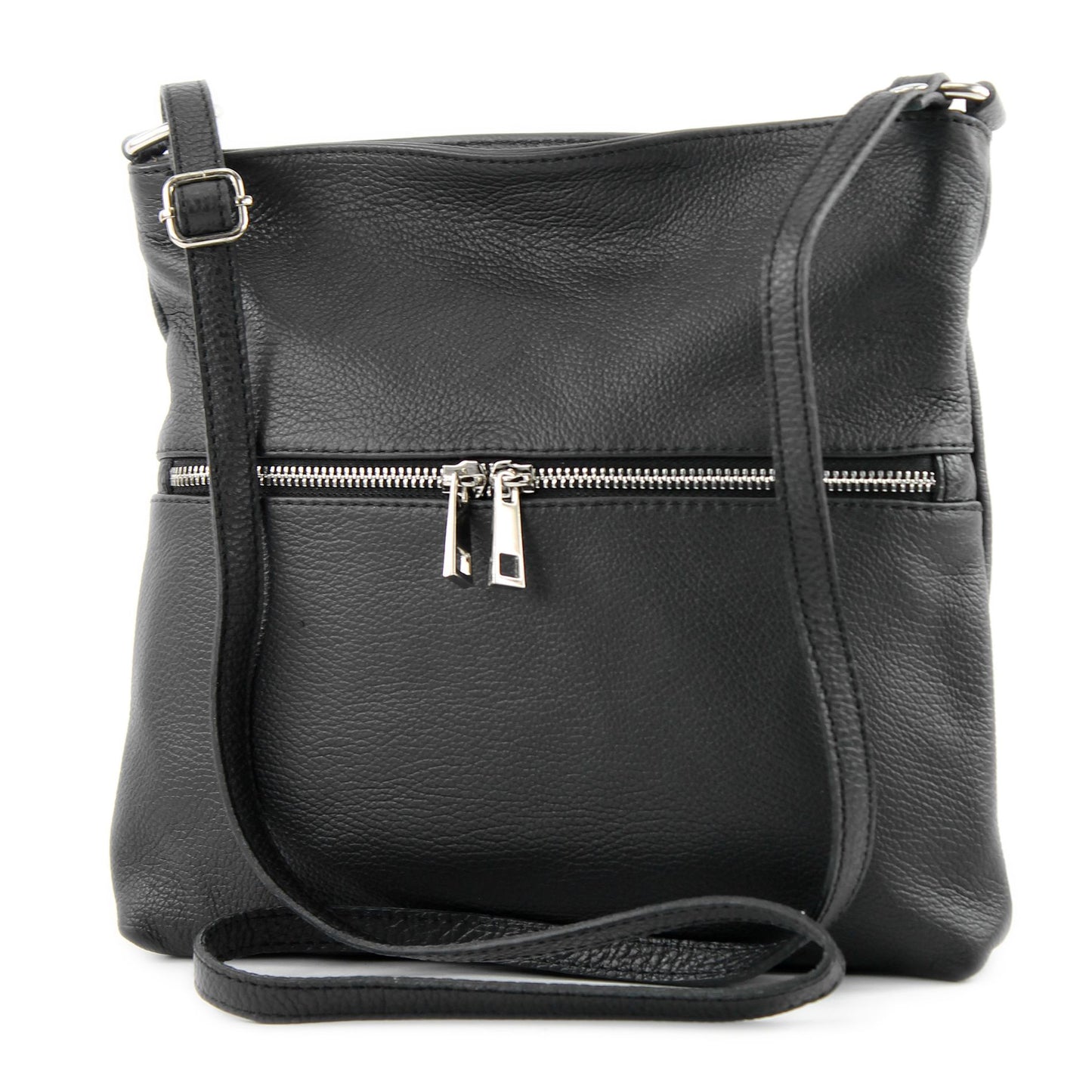 modamoda de T144 Damen Leder Umhängetasche Schultertasche Messenger bag handmade in Italy