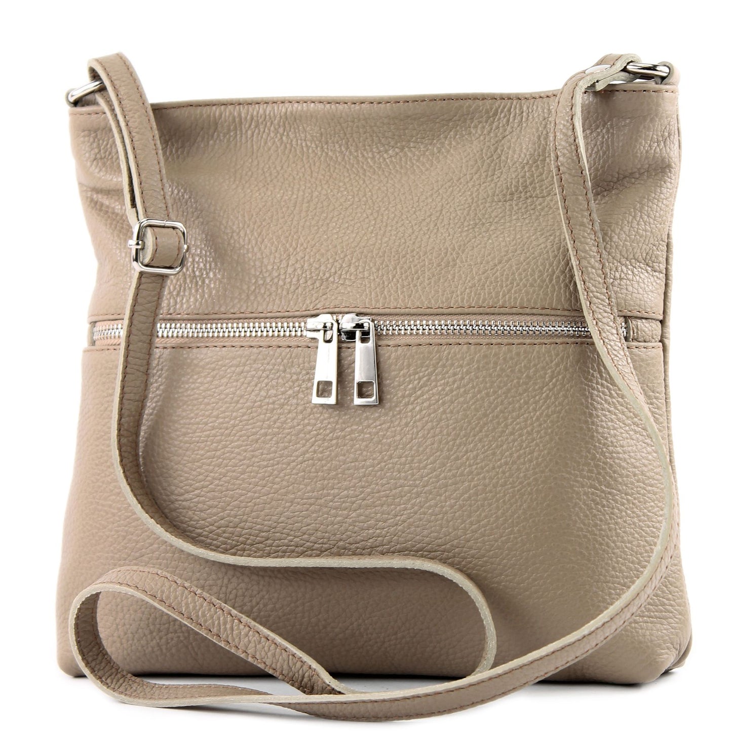 modamoda de T144 Damen Leder Umhängetasche Schultertasche Messenger bag handmade in Italy
