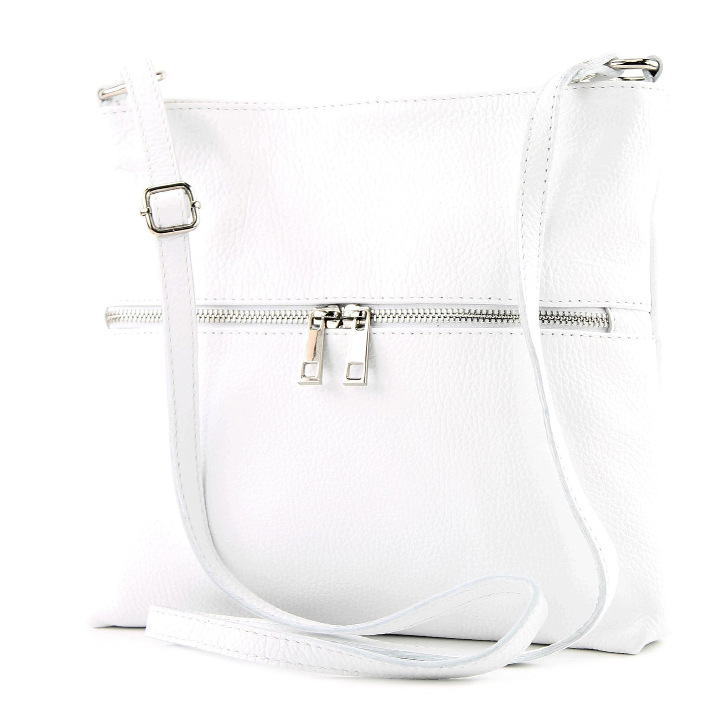 modamoda de T144 Damen Leder Umhängetasche Schultertasche Messenger bag handmade in Italy