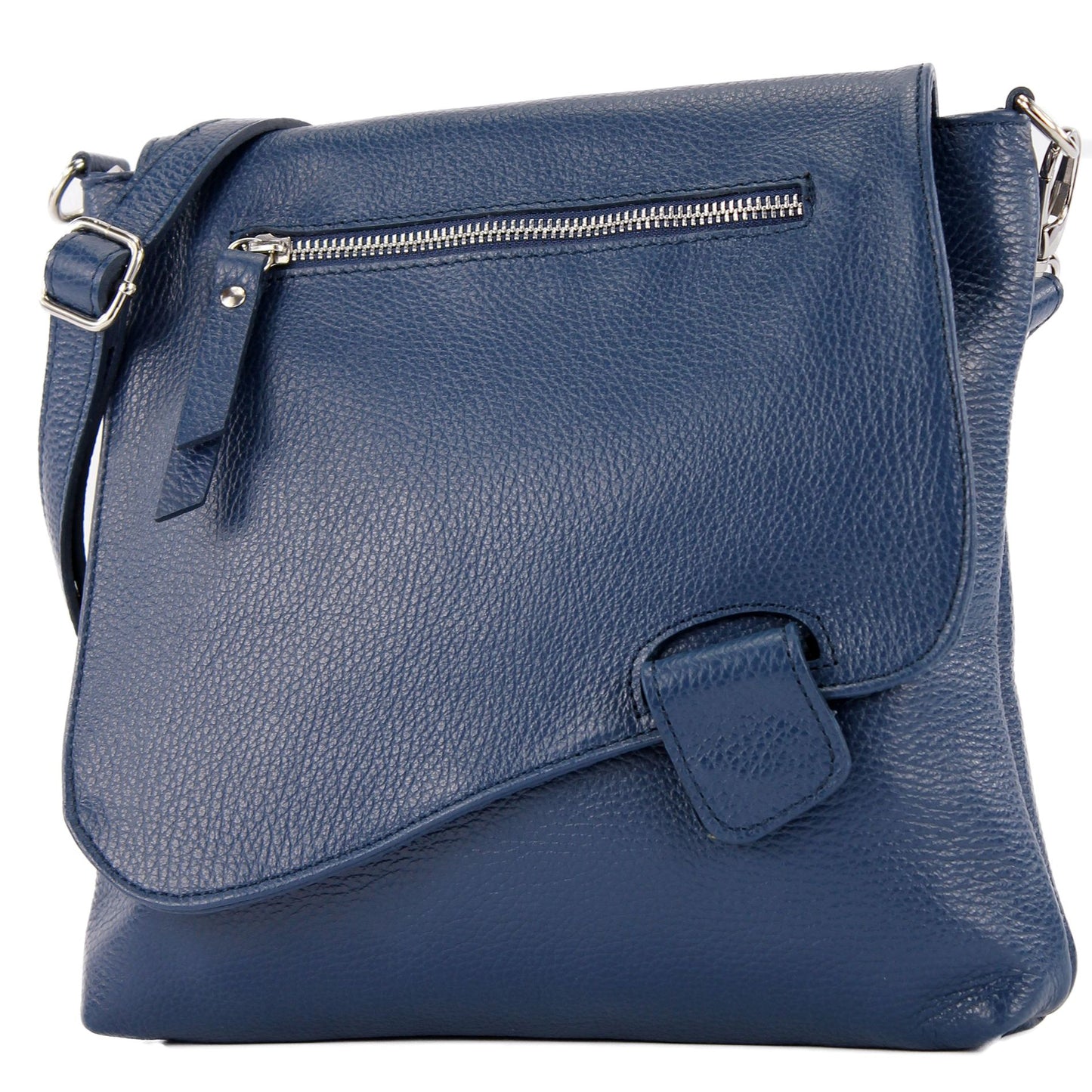modamoda de - T146 - ital. Umhängetasche Schultertasche aus Leder