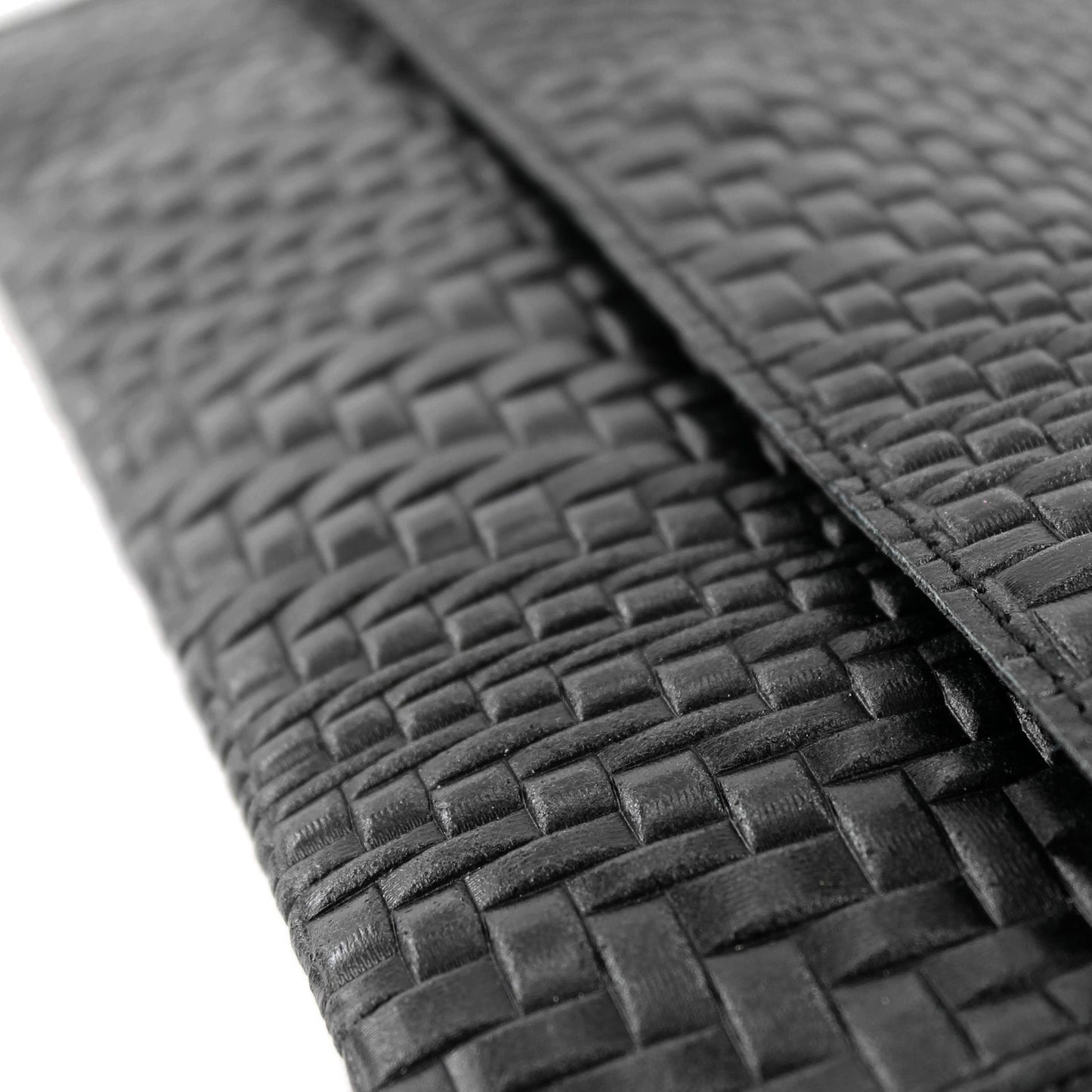 modamoda de - T151/M151 - ital. Clutch Wildleder / Leder Metallic