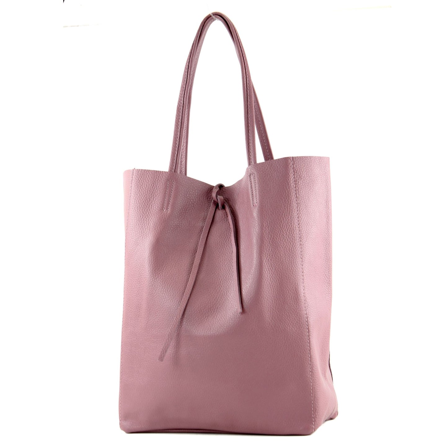 modamoda de T163 Damen Leder Shopper Schultertasche Large mit Innentasche handmade in Italy