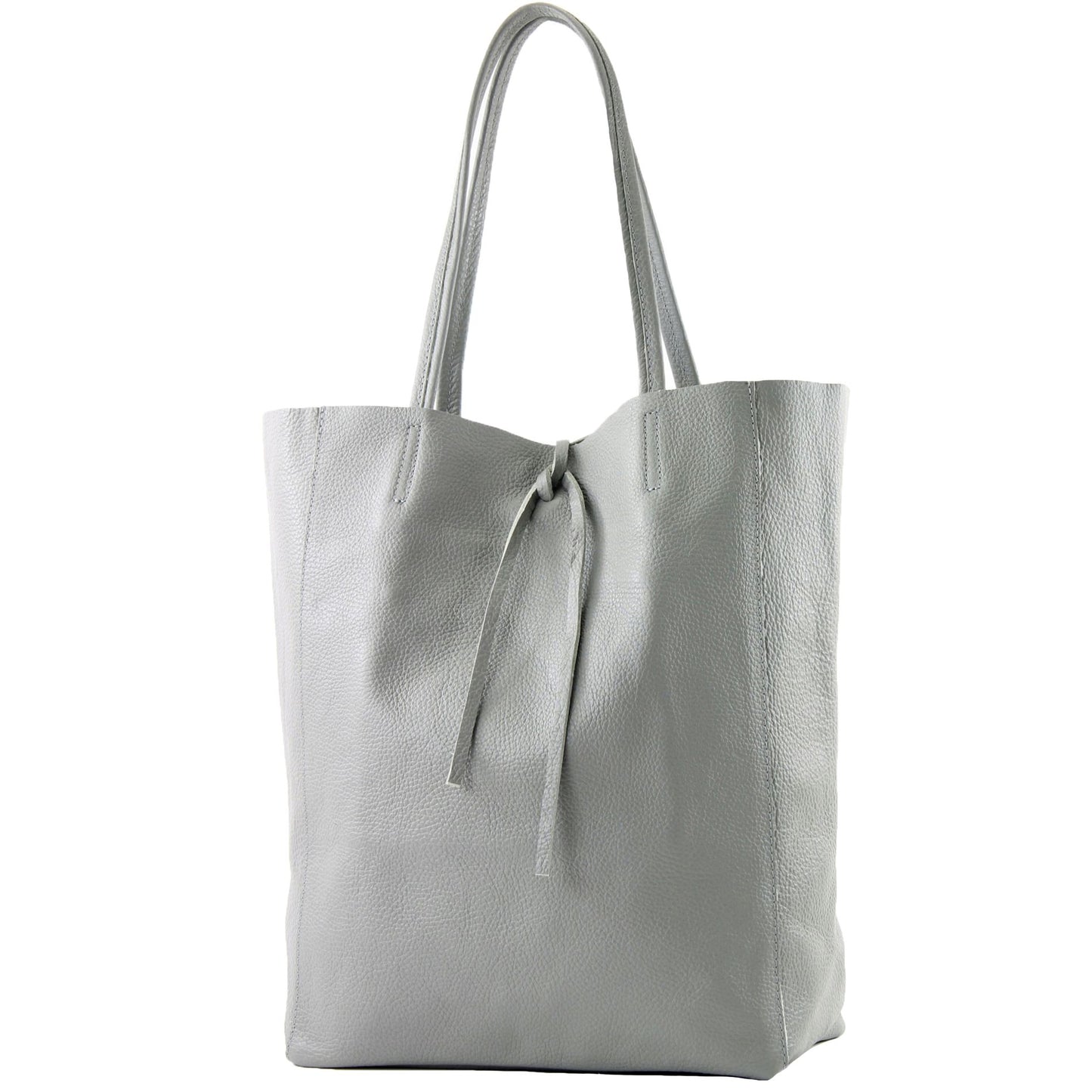 modamoda de T163 Damen Leder Shopper Schultertasche Large mit Innentasche handmade in Italy