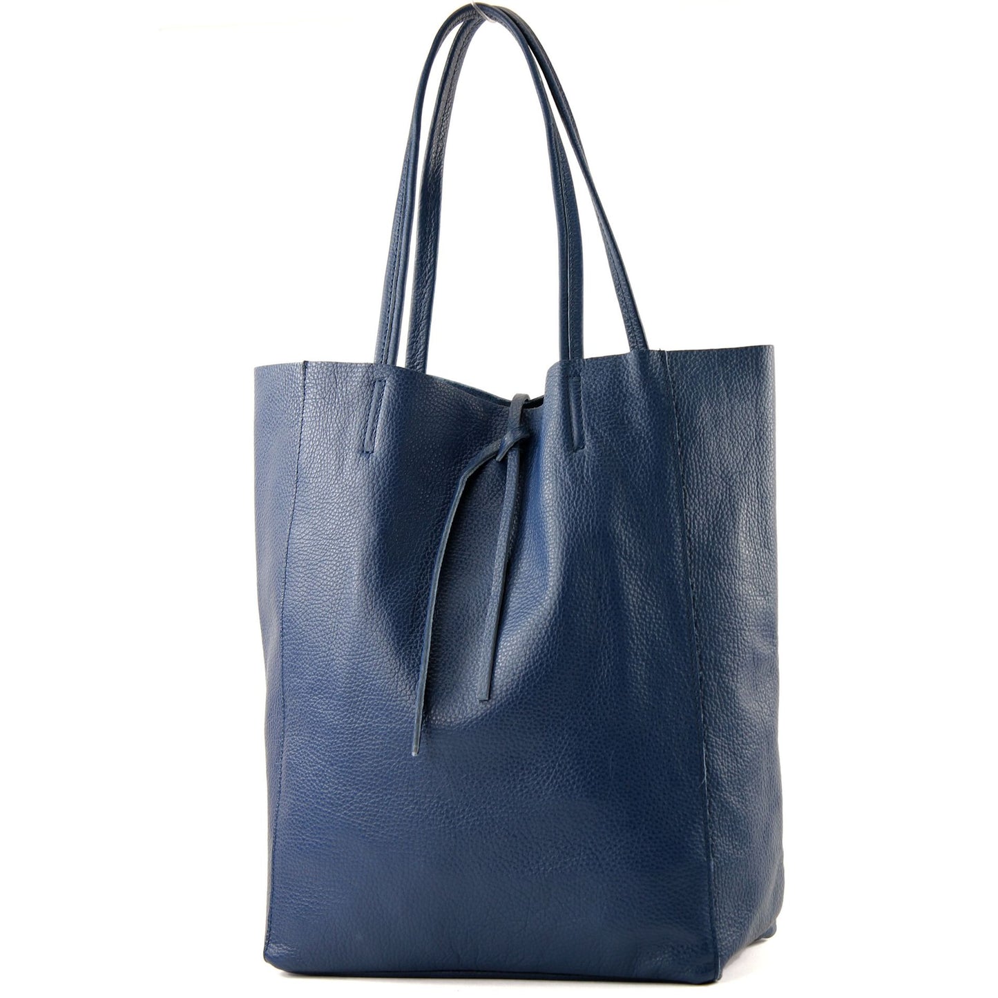 modamoda de T163 Damen Leder Shopper Schultertasche Large mit Innentasche handmade in Italy