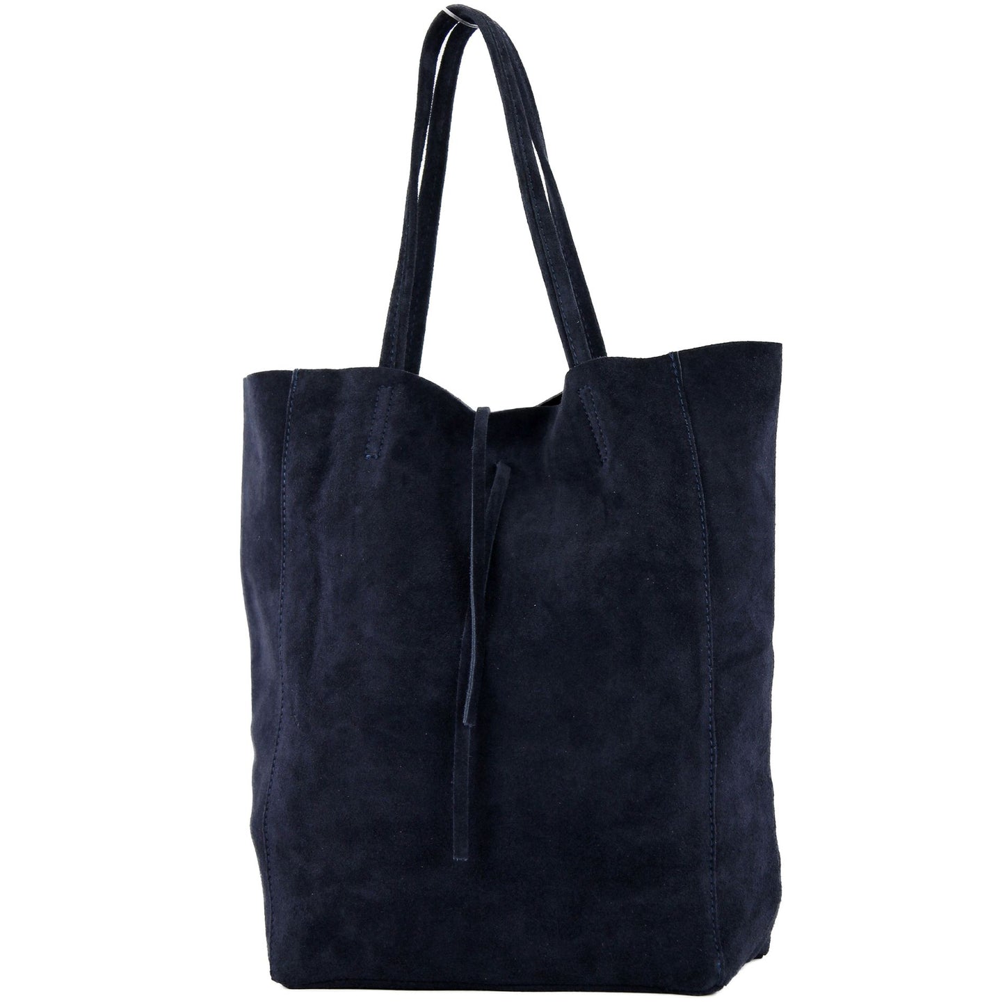 modamoda de T163 Damen Leder Shopper Schultertasche Large mit Innentasche handmade in Italy