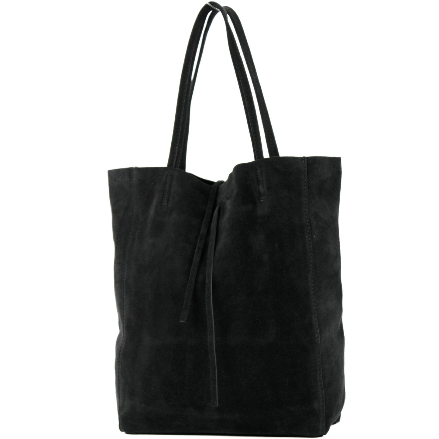 modamoda de T163 Damen Leder Shopper Schultertasche Large mit Innentasche handmade in Italy