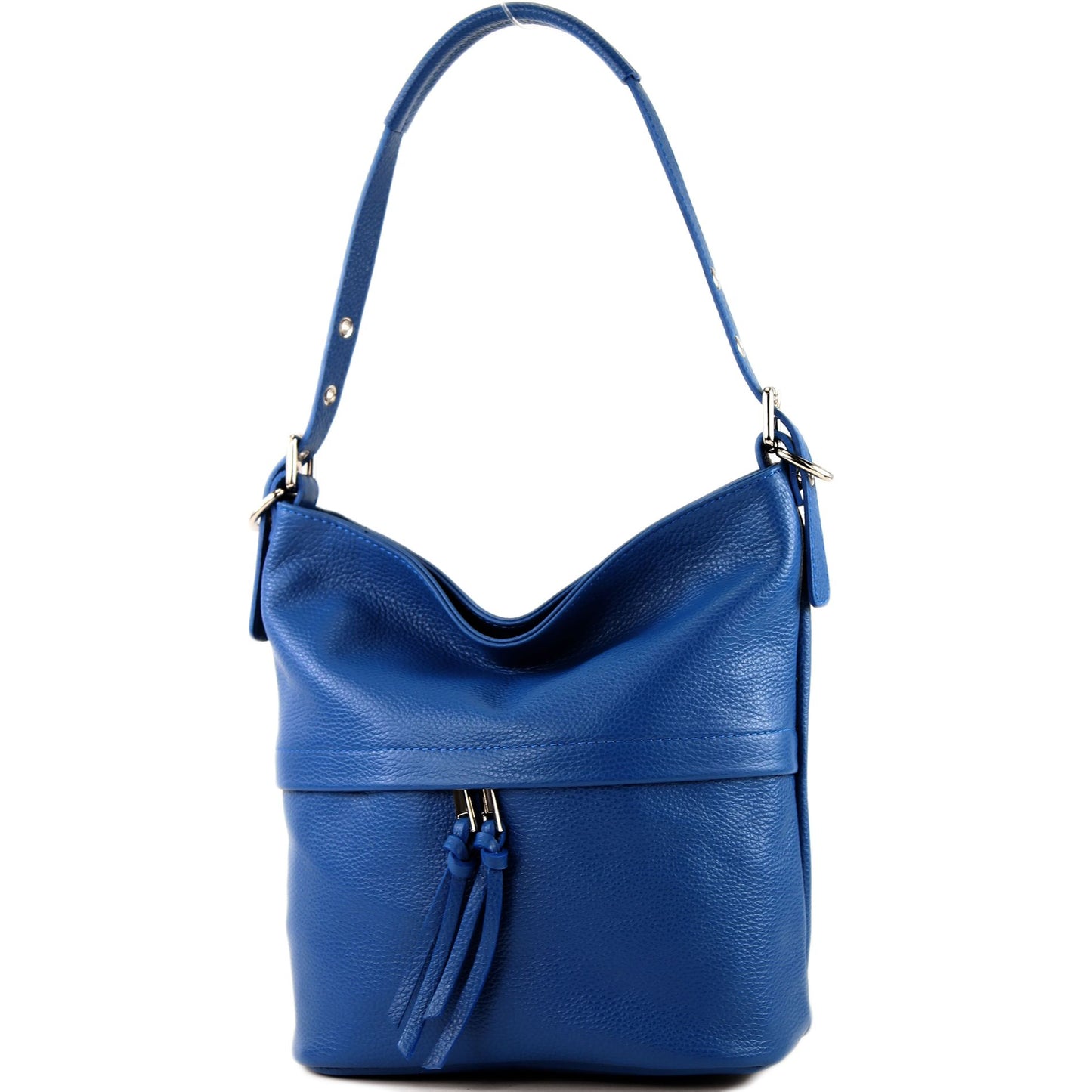 modamoda de - T178 - ital. Umhängetasche Schultertasche aus Leder