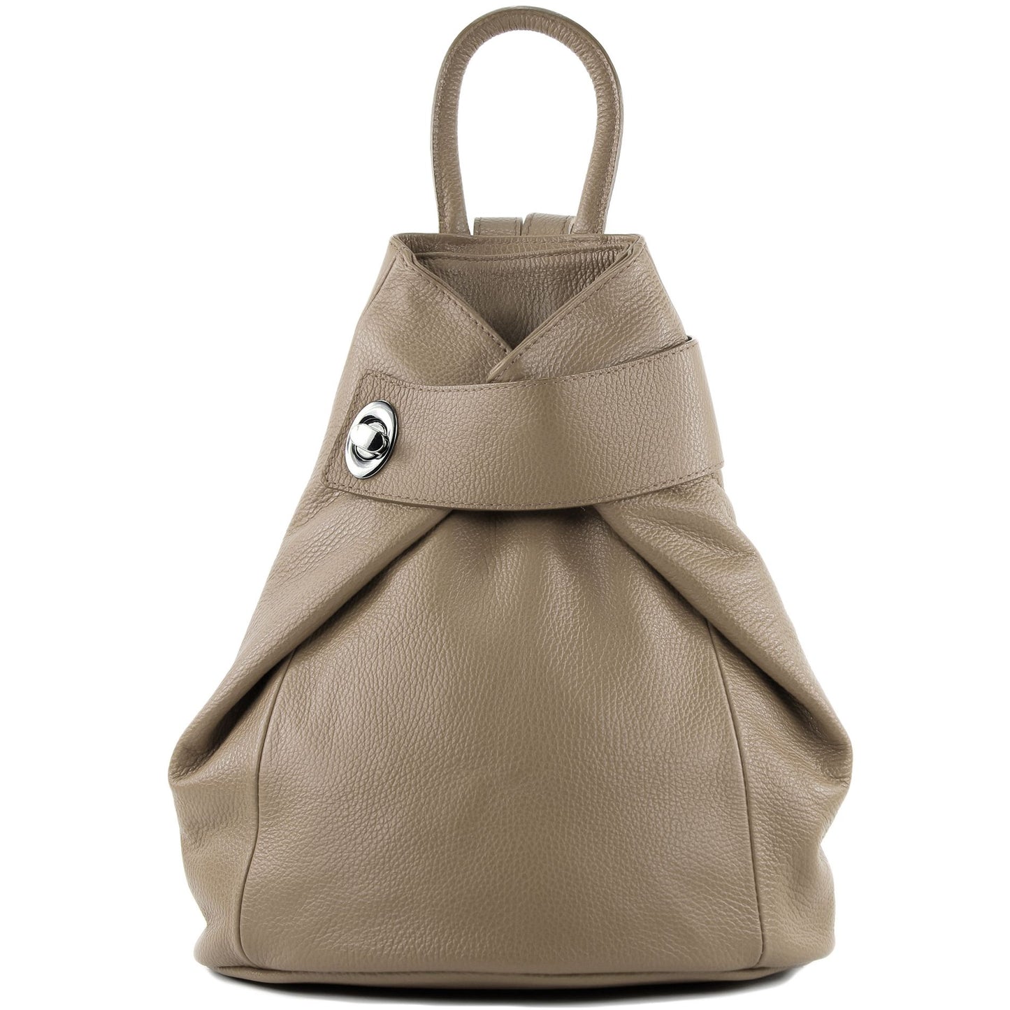 modamoda de - T179 - ital: Damen Rucksack Tasche aus Leder