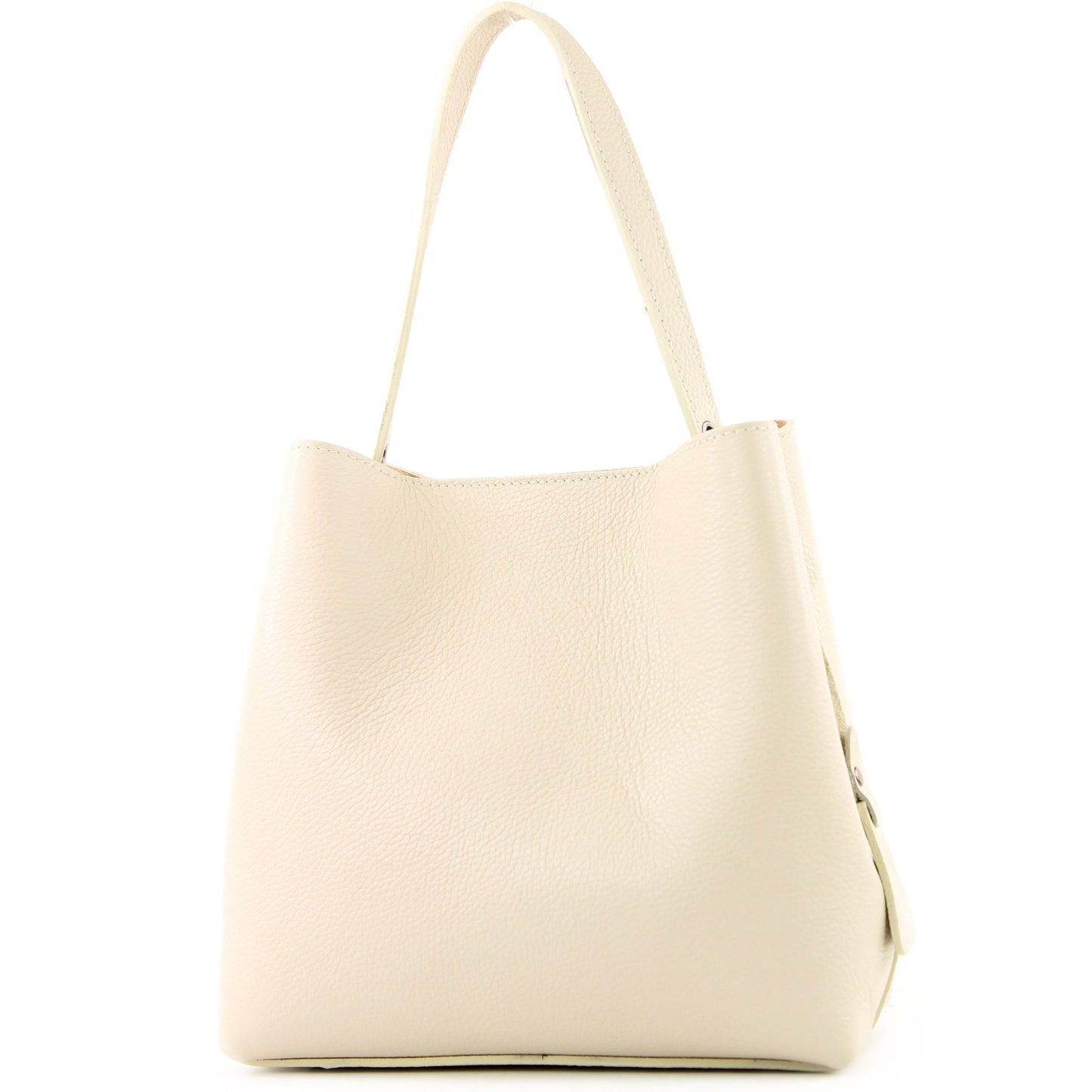 modamoda de - T188 - ital. Shopper Henkeltasche aus Leder