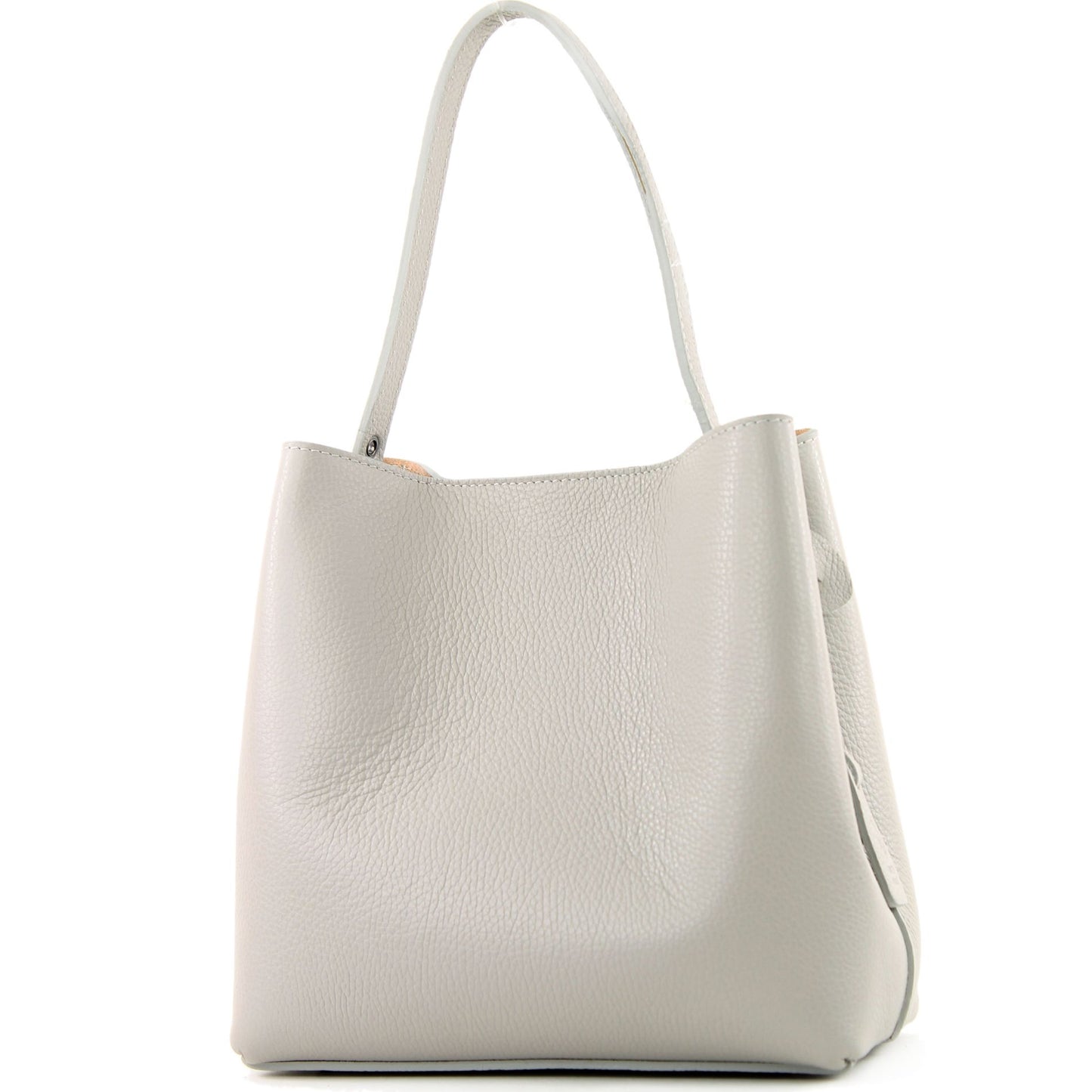 modamoda de - T188 - ital. Shopper Henkeltasche aus Leder