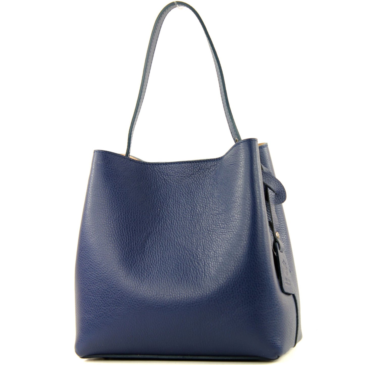 modamoda de - T188 - ital. Shopper Henkeltasche aus Leder