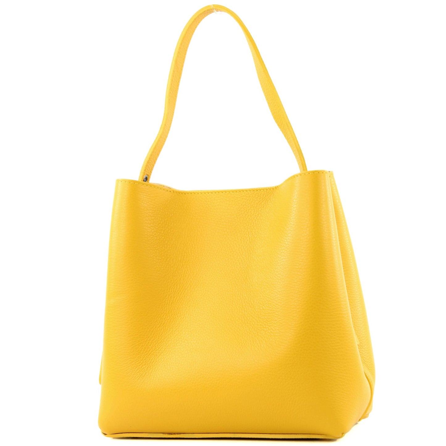 modamoda de - T188 - ital. Shopper Henkeltasche aus Leder