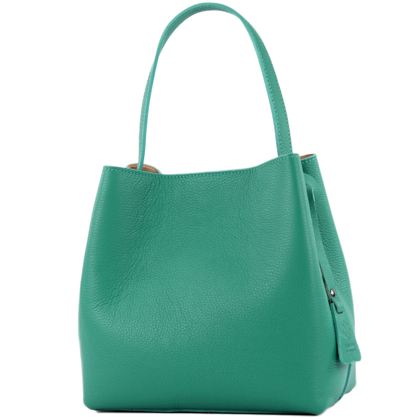 modamoda de - T188 - ital. Shopper Henkeltasche aus Leder