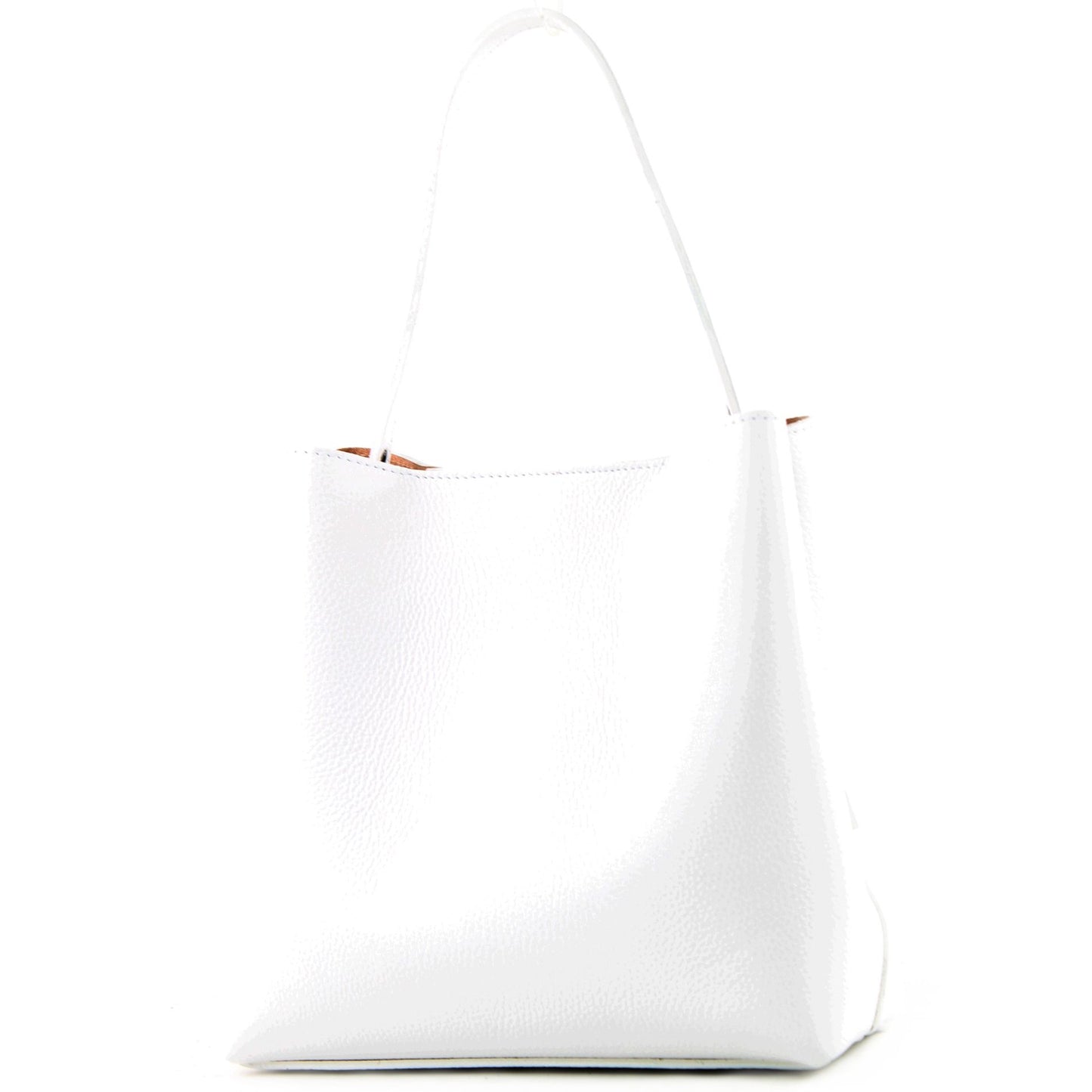 modamoda de - T188 - ital. Shopper Henkeltasche aus Leder
