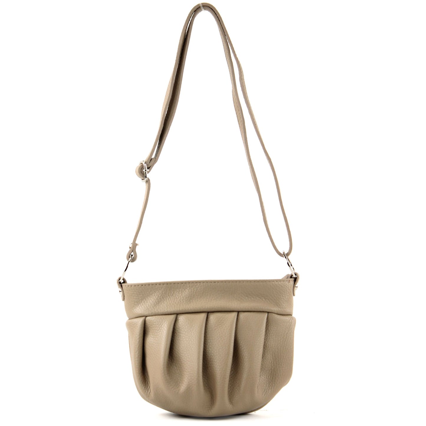 modamoda de T191 Damen Leder Umhängetasche Schultertasche Klein handmade in Italy